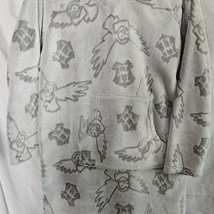 Warner Bros. Gray Owl Pattern Men's Sweater